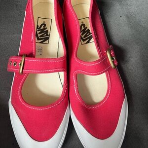 Vans Women's Pink Mary Jane Shoes